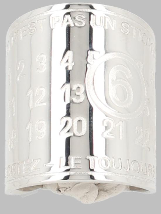 26FW MM6 메종마르지엘라 팔찌 SM6UQ0123 P9220951 SILVER