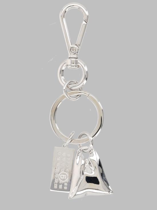 26FW MM6 메종마르지엘라 키링 SM7UA0023 P9391951 SILVER