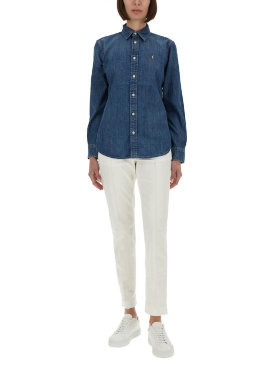 26FW 폴로 랄프로렌 블라우스/셔츠 211969458 001MERCEDWASH DENIM - POLO RALPH LAUREN