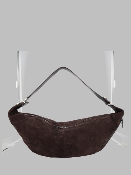 26FW 르메르 라지 퀴버 클립 백 BG0197 LL0125BR007 BROWN