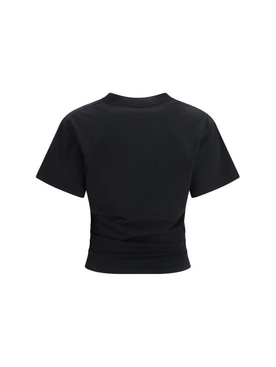 26FW 발렌시아가 폴로 티셔츠 A0016UTUVO8 BLACK - BALENCIAGA