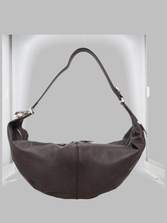 26FW 르메르 레더 라지 퀴버 클립 백 BG0197 LL0171BR490 BROWN
