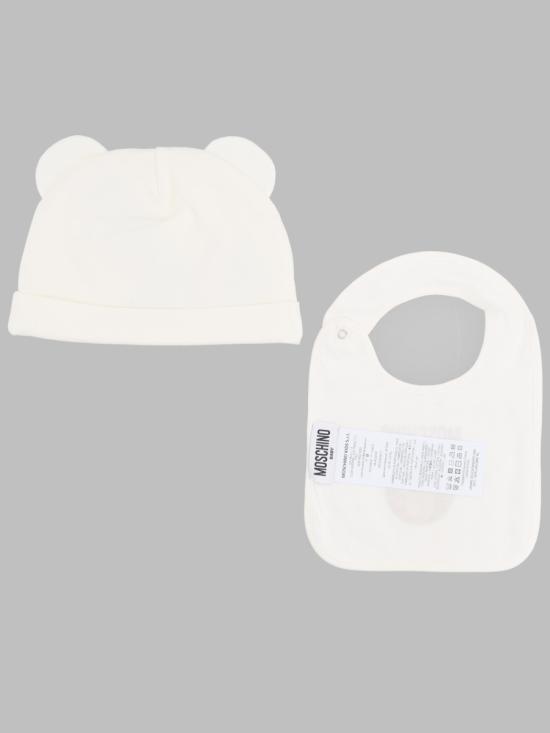 26FW [키즈] 모스키노 캐주얼 세트 MUY09NK LCA4010063 WHITE - MOSCHINO