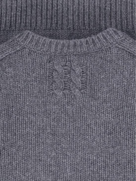 26FW 닐리로탄 니트웨어 81456 Y376DARK CHARCOAL MELANGE Grey - NILI LOTAN