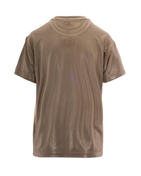 26FW 디젤 폴로 티셔츠 A24076 BEIGE - DIESEL