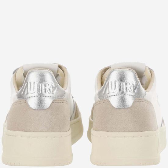 26SS 오트리 메달리스트 로우 레더 스니커즈 AULWLS74 BEIGE - AUTRY