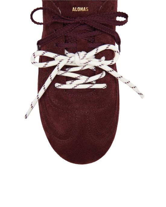 26FW 알로하스 스니커즈 S101120 BURGUNDY - ALOHAS