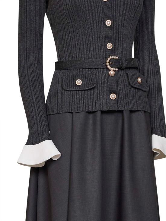 26FW 셀프 포트레이트 원피스 131MA GREY GRAY - SELF PORTRAIT