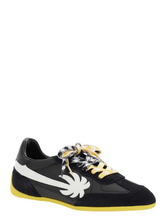 25FW 팜앤젤스 스니커즈 PMIA105F25LEA001 BLACK - PALM ANGELS