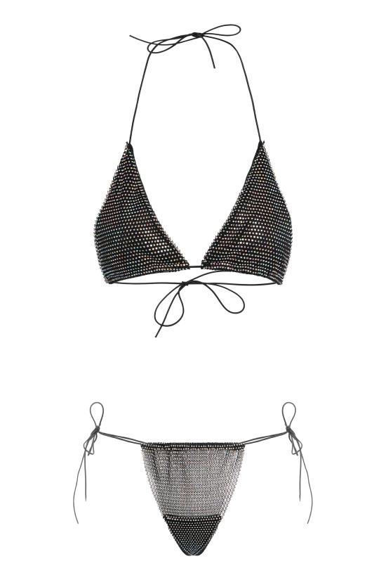  산타 브랜즈 비치웨어 ORCHID BIKINI BLACK