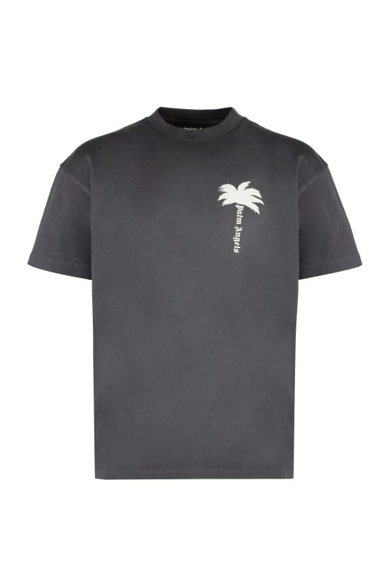  팜앤젤스 탑 PMAA072S24JER006 GRAY - PALM ANGELS