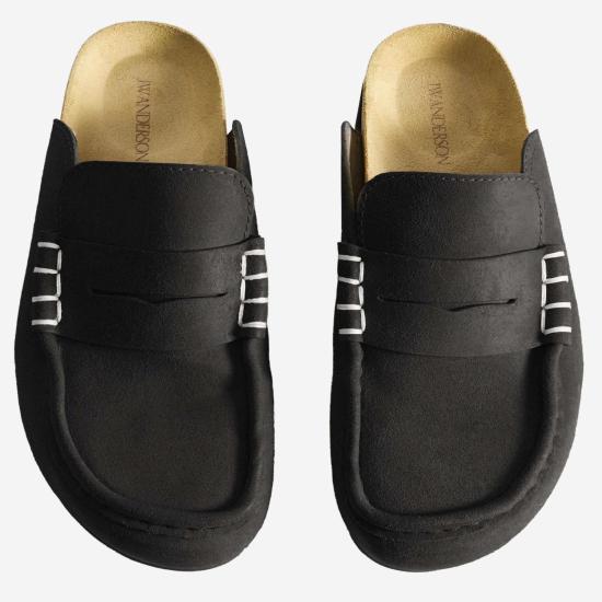 26SS JW앤더슨 플랫 슈즈 LF0084 BLACK - JW ANDERSON
