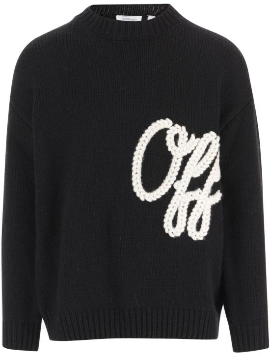 26FW 오프화이트 니트웨어 44MHE212F26K002001 Black