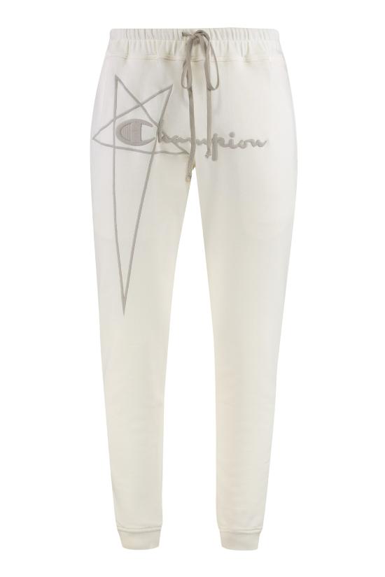  릭 오웬스 트레이닝/조거 팬츠 CM02C9243 CREAM