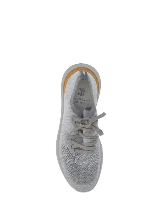 26SS 브루넬로 쿠치넬리 시네 니트 러너 MZUKISO250 GRAY - BRUNELLO CUCINELLI