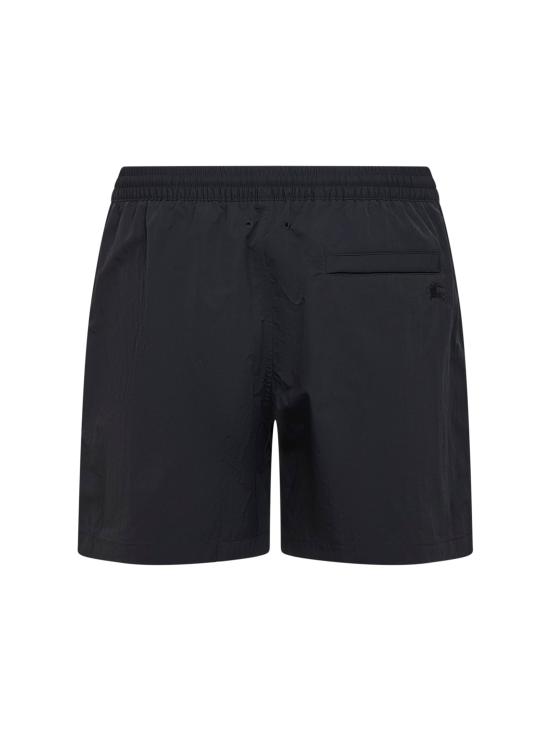 26SS 버버리 체크 트리밍 스윔팬츠 8121089 A1189 BLACK - BURBERRY