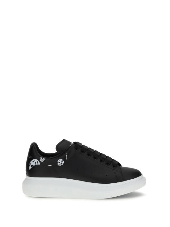 26SS 알렉산더 맥퀸 오버사이즈 드 스니커즈 553680WIAKB BLACK - ALEXANDER MCQUEEN