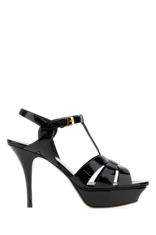 26FW 생로랑 트리뷰트 플랫폼 샌들 315490AAAOW 1000 Black
