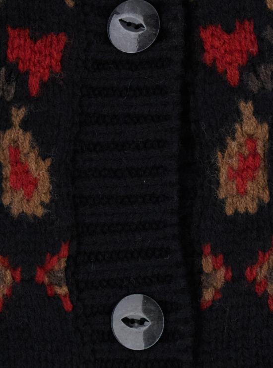 26FW 알라누이 가디건 LWHQ01DE26KNI001 BLACK - ALANUI