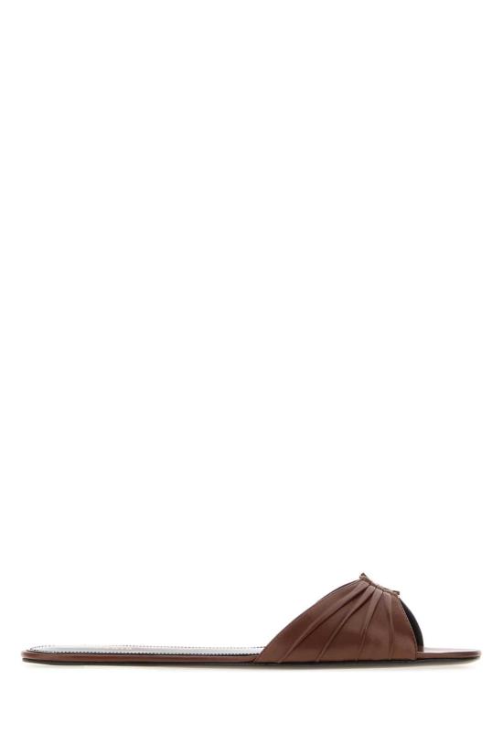 26FW 생로랑 뮬/슬리퍼 869658AADF0 2603 Brown