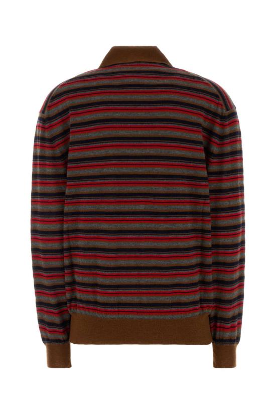 26FW 프라다 스웨터 P24F3NSOOO6220 F0CQJ Stripped - PRADA