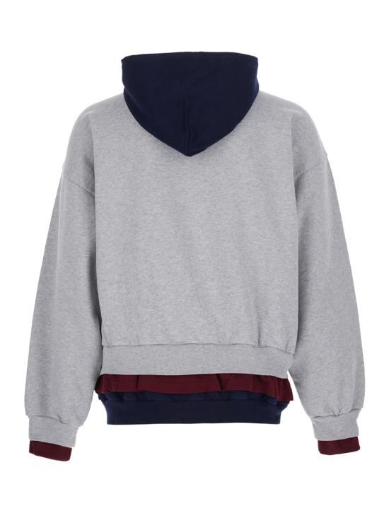 26FW 발렌시아가 후드 티셔츠 A0017J GRAY - BALENCIAGA
