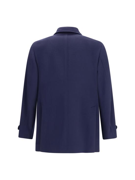 26FW 브루넬로 쿠치넬리 코트 MV4677029 BLUE - BRUNELLO CUCINELLI