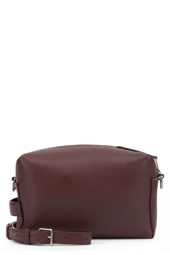  셀린느 스무스 카프스킨 테이크 어웨이 메신저백 L10032M96 BURGUNDY