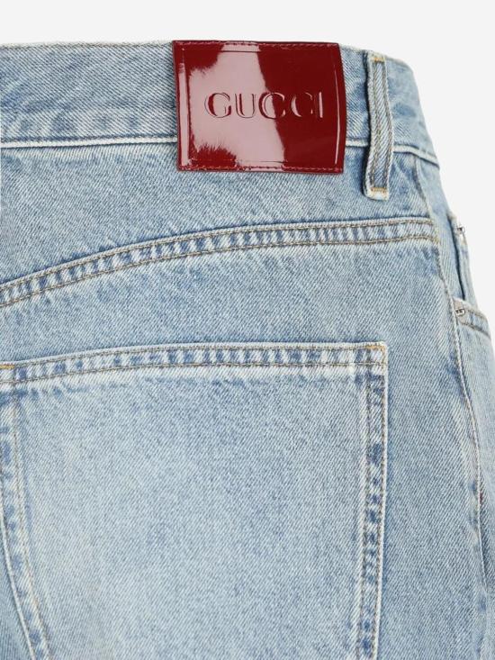26SS 구찌 데님 팬츠 857909 BLUE - GUCCI