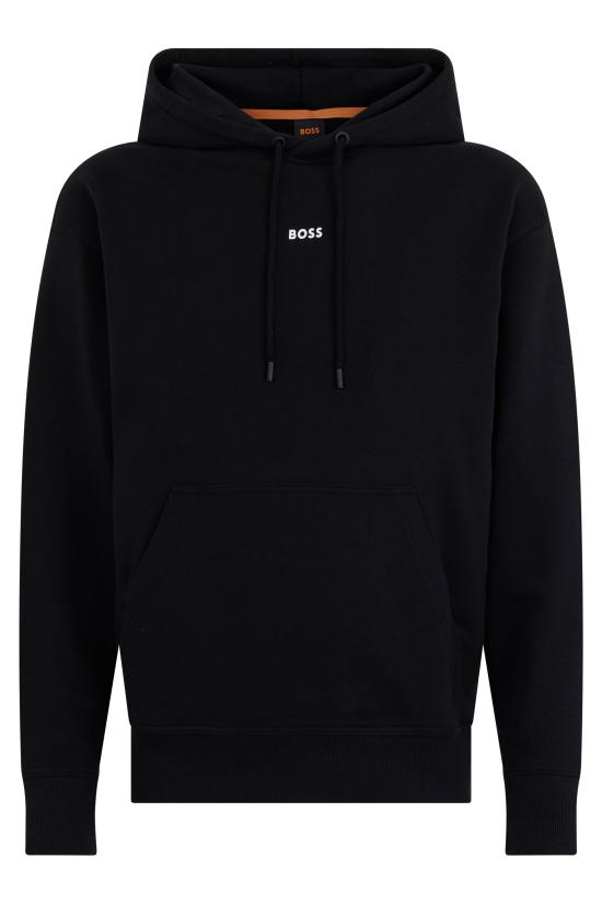 26FW 휴고보스 후드 티셔츠 50514530 BLACK