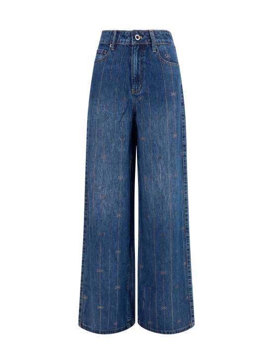 26FW 셀프 포트레이트 데님 팬츠 PF26826PABL BLUE - SELF PORTRAIT