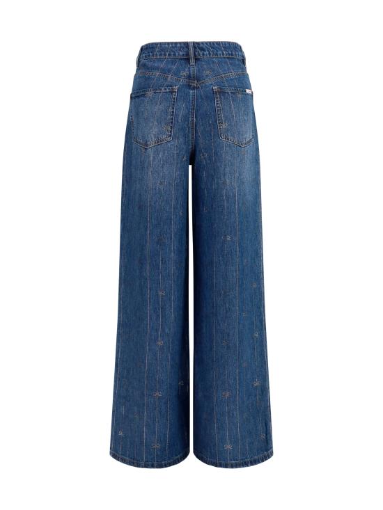 26FW 셀프 포트레이트 데님 팬츠 PF26826PABL BLUE - SELF PORTRAIT