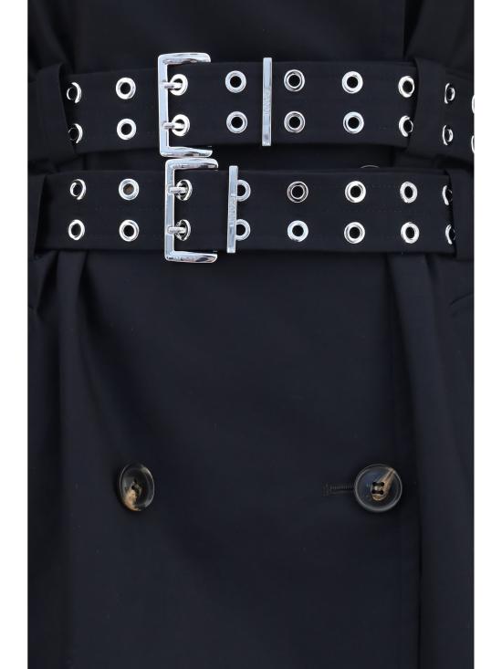 26FW 가니 트렌치 코트 A1010222 BLACK - GANNI