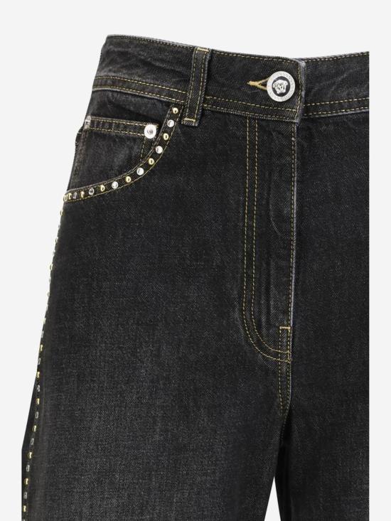 26SS 베르사체 데님 팬츠 1022452 BLACK - VERSACE