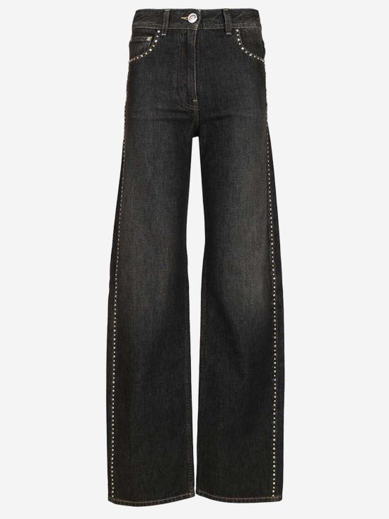 26SS 베르사체 데님 팬츠 1022452 BLACK