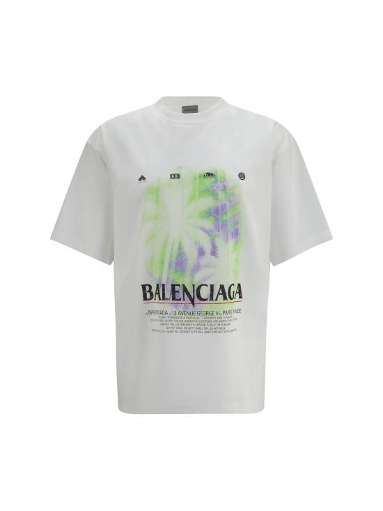 26FW 발렌시아가 탑 764235TUV07 WHITE - BALENCIAGA