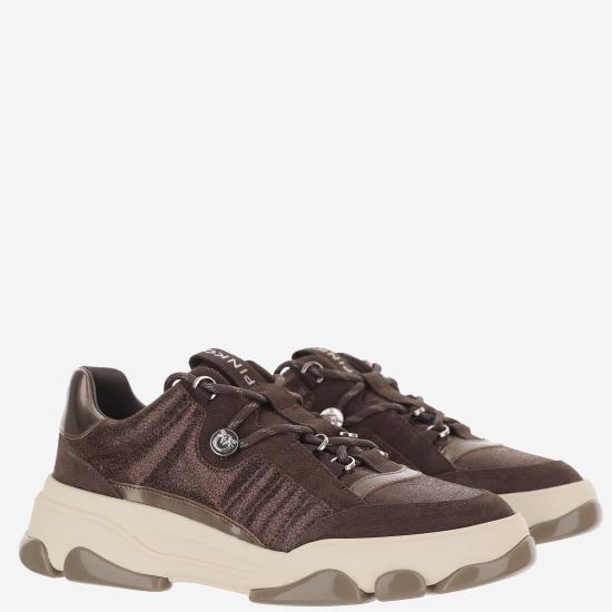 26FW 핑코 스니커즈 SS0195 BROWN - PINKO
