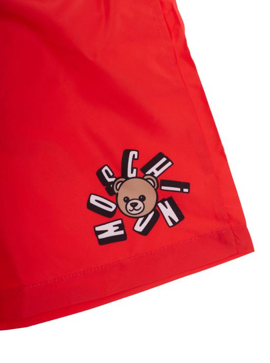 26SS 모스키노 숏팬츠 HUL01LLKA02 RED - MOSCHINO