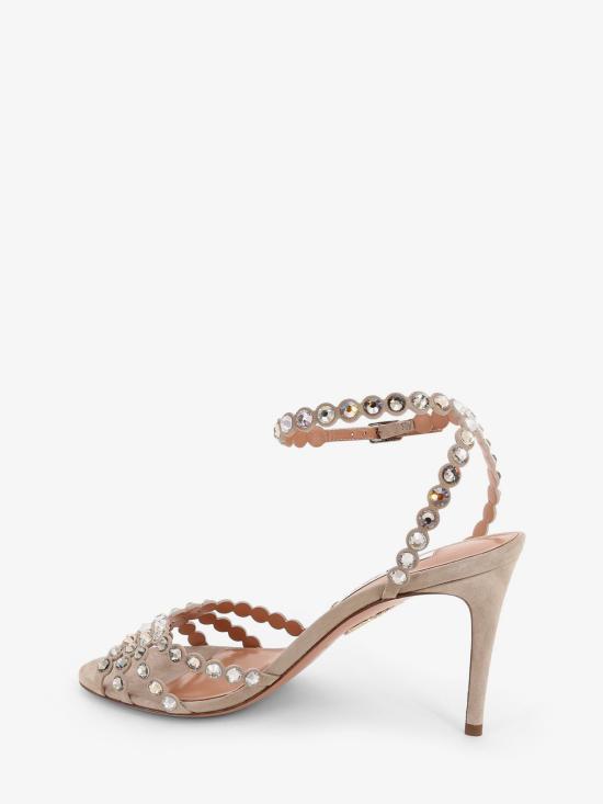 26FW 아쿠아주라 샌들 TQLMIDS0 BEIGE - AQUAZZURA
