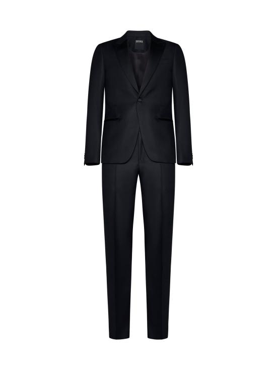 26FW 에르메네질도제냐 수트 팬츠 722705A7282KGQ8 BLACK