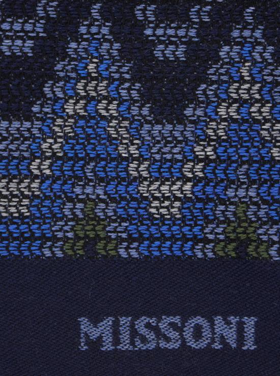 26FW 미소니 머플러/스카프 SC12WOUA885 BLUE - MISSONI