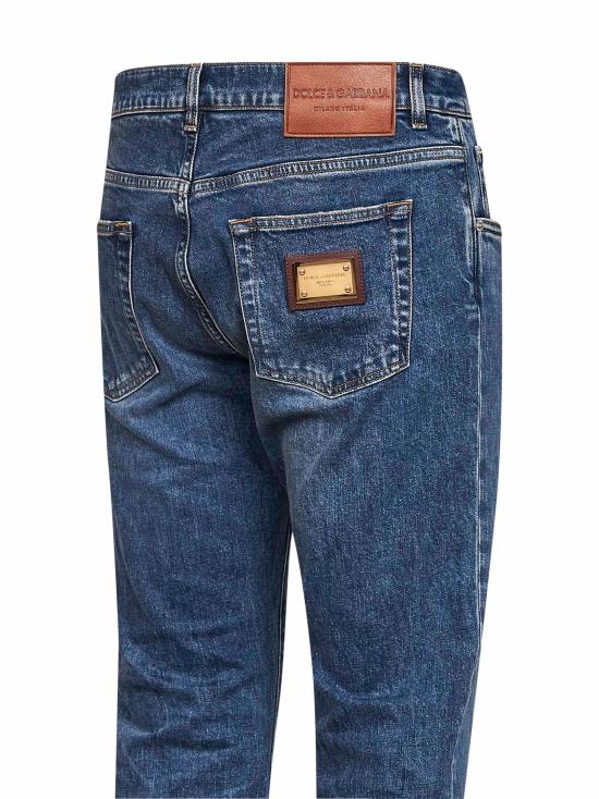 26FW 돌체앤가바나 데님 팬츠 GY07CDG8PK5S9001 BLUE - DOLCE & GABBANA