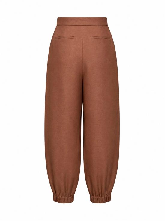 26FW 펜디 팬츠 FR6745AWAIF1WX4 BROWN - FENDI
