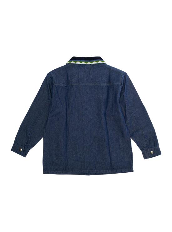 25FW 모닝 메스 테라피 자켓 SHIRTJACKET BLUE - MORNING MESS THERAPY