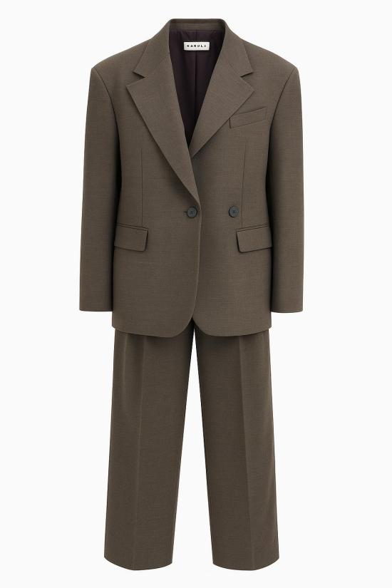  파로쉬 수트 팬츠 D420326POWO BROWN - PAROSH