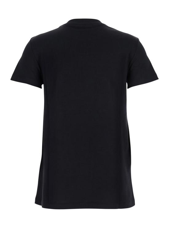 25FW 막스마라 BRAVO 엠브로이드 코튼 티셔츠 2521946032600 BLACK - MAX MARA