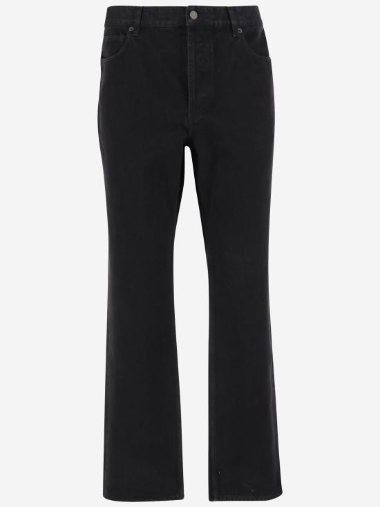 25FW 생로랑 팬츠 837398 BLACK - SAINT LAURENT