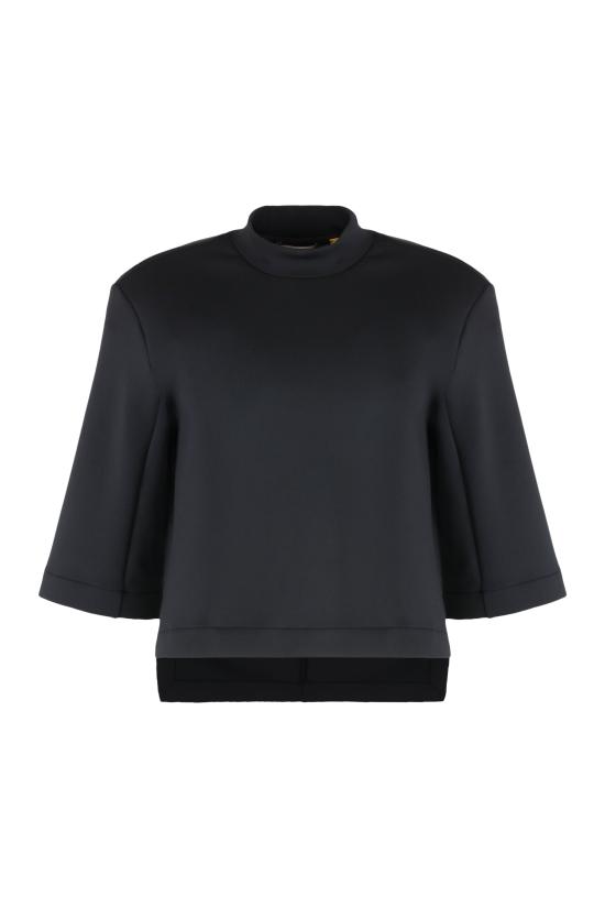 25FW 몽클레어 긴팔 티셔츠 K24038C00002 BLACK