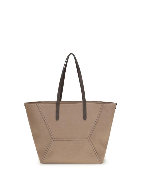26SS 브루넬로 쿠치넬리 토트백 MB25D2571 BEIGE - BRUNELLO CUCINELLI
