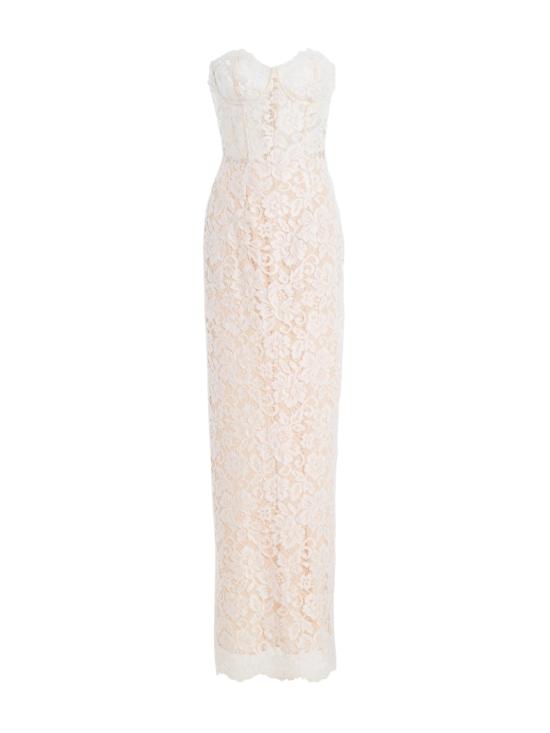  Monique Lhuillier 원피스 T26303 WHITE